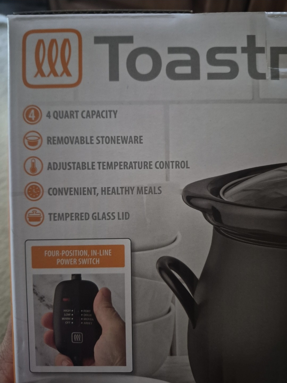 Toastmaster Cauldron Slow Cooker - Picture 3 of 7